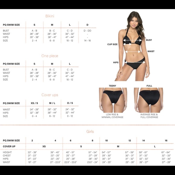 NWT PQ SWIM Pink Pearl Basic Ruched Bottoms 
Full / Small - Picture 5 of 6